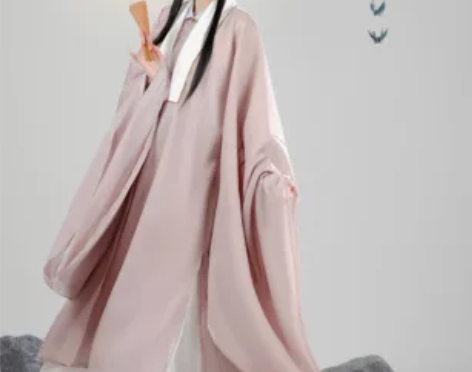 五五年 酒中仙 原创汉服女明制立领衫披风襦...