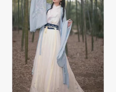 五五年汉服星月流光魏晋风 m码 无大袖衫 ...