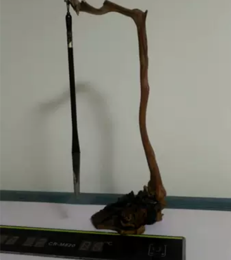 麻梨和崖柏手工制作毛笔架，包邮，售出不退货...