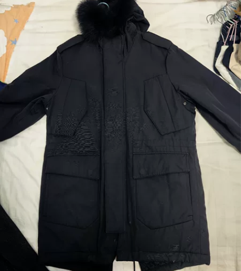 the koopls 派克大衣 留学的时候...