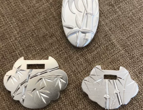 #售出留念# 竹 银锁片 竹是本人非常喜爱...