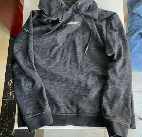 【秋冬卫衣】黑色男士卫衣,3XL,尺码略偏...
