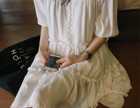 大码女装2019夏款新款韩版小清新日系裙子...