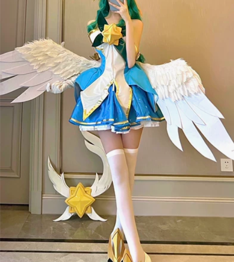 火花动漫lol英雄联盟星灵之子索拉卡cos...