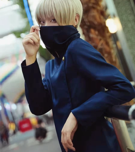 火花动漫咒术回战cos狗卷棘装 M码大全套...