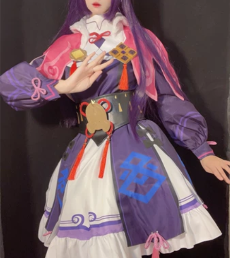 三町目原神cos服云堇洛丽塔风格全套套装c...