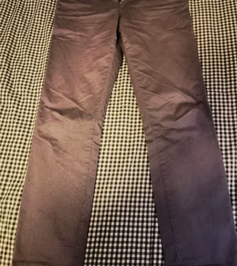 转tommy男士纯棉休闲裤 购买于美国，灰...