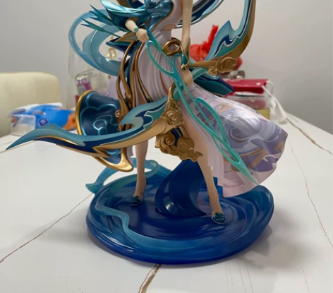 王者荣耀手办，太华伽罗，朋友送的，才放一个...