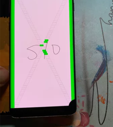 三星s10瑕疵屏 触摸正常 带框好面¥80...