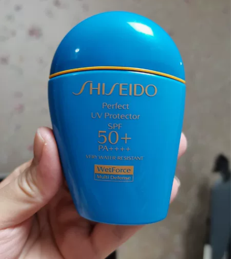 资生堂蓝胖子50+防晒出售60元,用过, ...