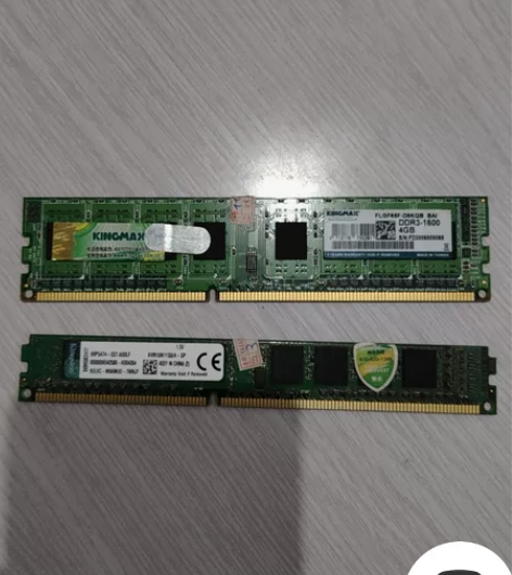 两条4g内存1600频率，共8G 感兴趣的...
