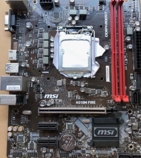 微星H310FIRE主板成色美丽，数量：2...