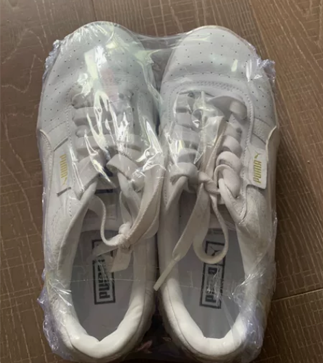 全新PUMA彪马女子休闲板鞋小白，36码 ...