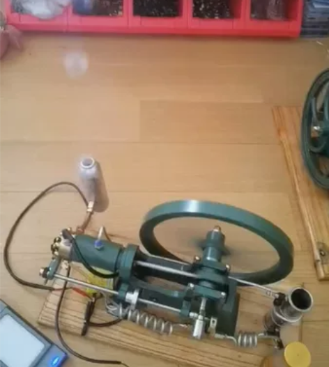 复古超低速引擎水平单缸卧式引擎蛤蟆机   ...