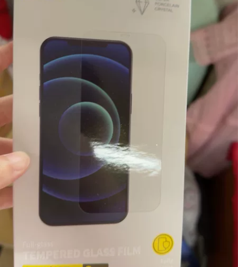 iPhone12 12pro钢化膜一张 倍...