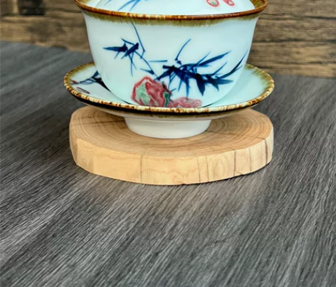 青花釉里红三才盖碗非晓芳窑 艺林堂 珏窑 ...