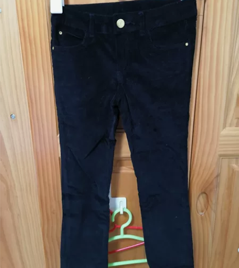 全新 zara 女童 灯芯绒 裤 4-5岁...