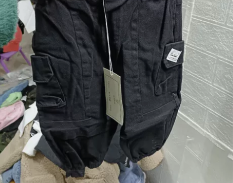 捡漏80码四季加厚牛仔工装裤 品清15.5...
