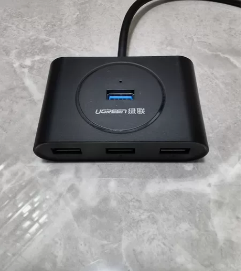 捡漏 绿联usb扩展器拓展坞typec插头...