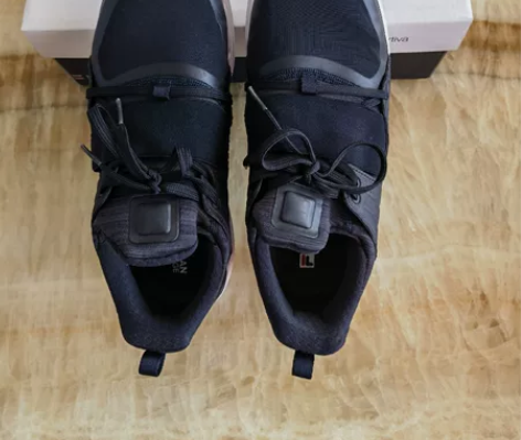 斐乐黑色男运动鞋，穿过一次，9成新，41码...