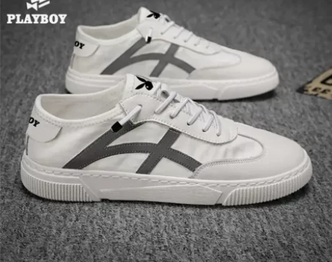 花花公子 （PLAYBOY）帆布鞋男202...