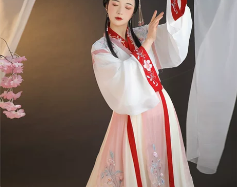裳云兮原创正品【秦树语】汉服女重工刺绣晋制...