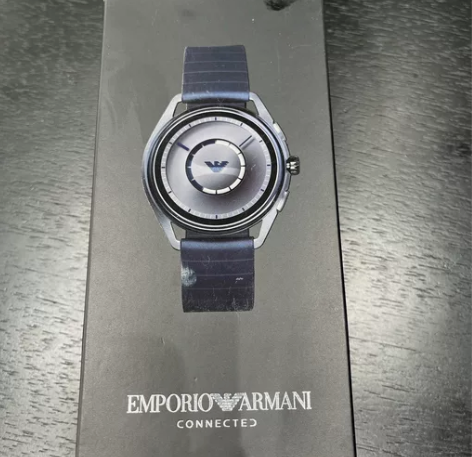 Armani阿玛尼多功能电子手表男士 橡胶...