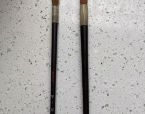 夜蝉春+秋）秋宏齋夜蝉狼毫学生毛笔勾线细节...