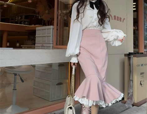 23春新{蔷薇摇曳} 有点职业但不多 粉