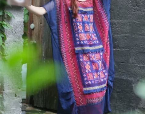 读你原创2022夏新款轻薄雪纺连衣裙民族风...