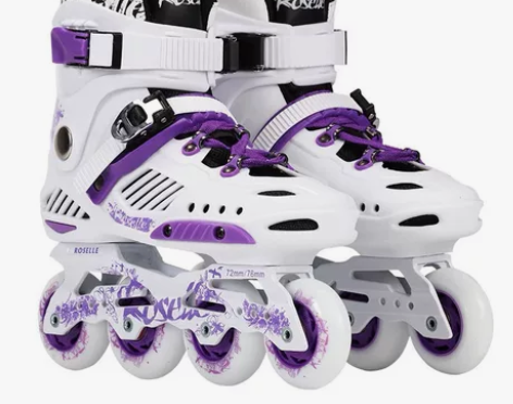 出闲置啦～97%新 滑过两天 轮滑鞋成人女...