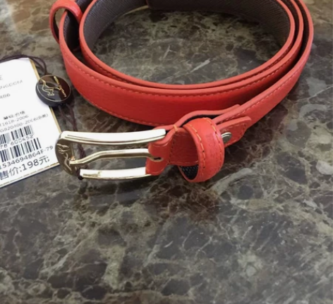 纯牛皮针扣手工真牛皮带港风牛仔百搭腰带简约...