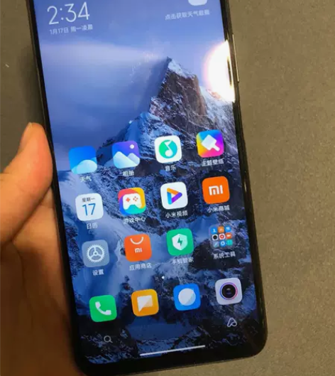 黑色红米note9工作室备用上网课学习游戏...