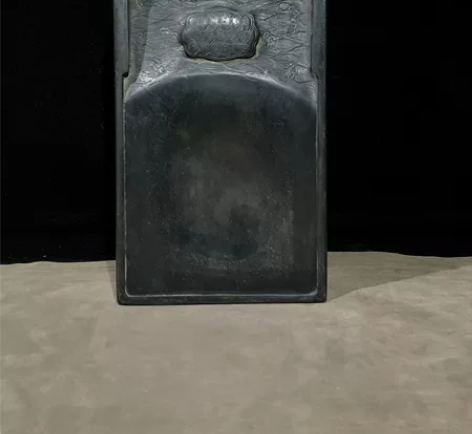 长寿如意，端砚，砚池精细雕刻海水龟背寓意健...