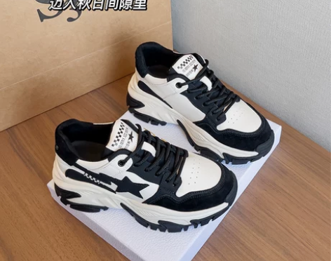 网红超火ins潮复古轻便防滑耐磨不累脚街拍...