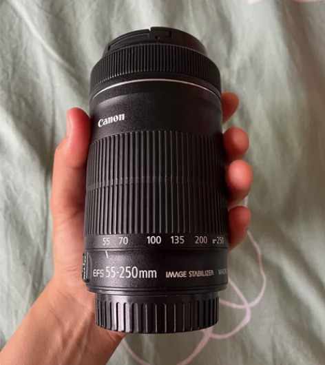 佳能 EFS 55-250mm STM 镜...