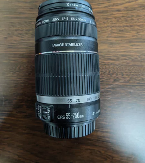 佳能55-250mm镜头 无霉 品项...