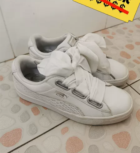 保真正品彪马板鞋百搭款，闲置出 本人没有脚...