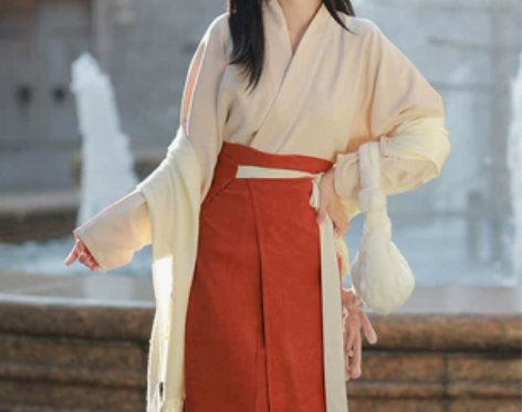 五五年原创汉服女【零时差】宋制旋裙秋冬三件...