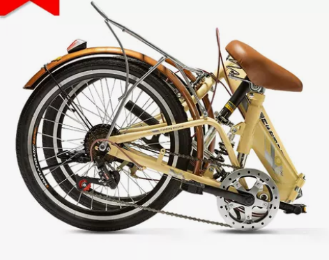 ?上海凤凰车件有限公司折叠款女式自行车成年...