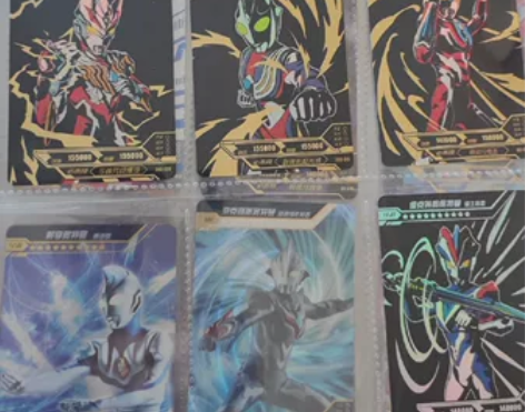 卡片，四拼一卡片，棋魂，犬夜叉，乱马，棒球...