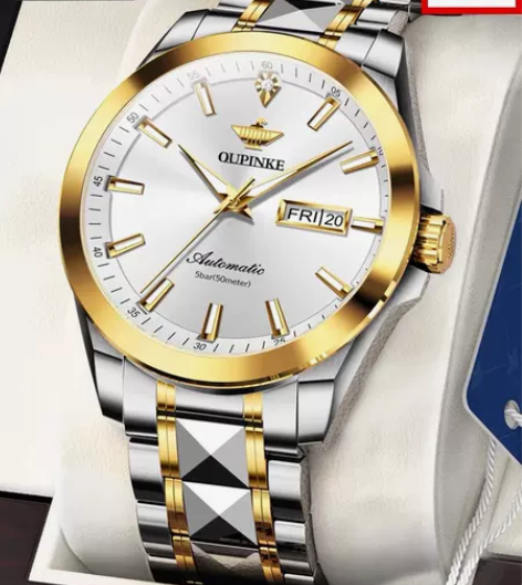 瑞士欧品客官方正品全自动机械表，全新没佩戴...