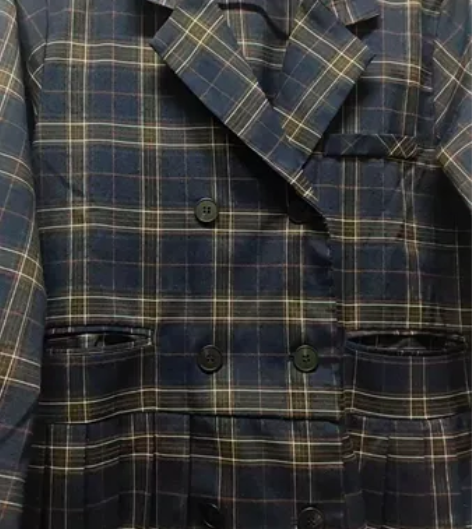 叙旧学院风格子连衣裙女秋冬新气质裙子 星球...