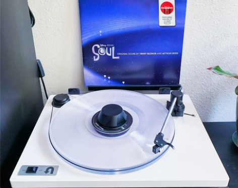 现货 Soul 心灵奇旅 透明胶 黑胶唱片...