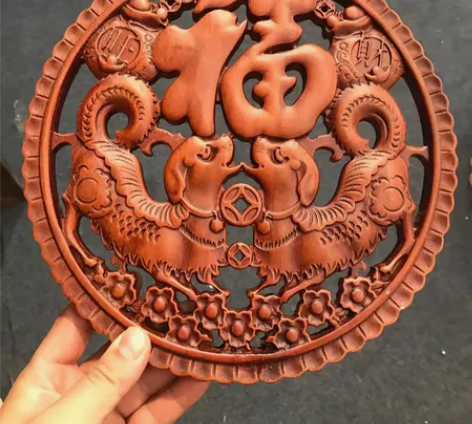 香樟木摆件挂件木雕可摆可挂,尺寸28公分....