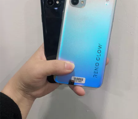 九成新oppo Reno5 5G 黑色 国...