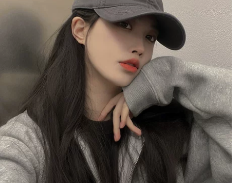 韩国灰色帽子女春夏韩版春秋棒球帽显脸小黑色...