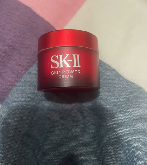 sk2面霜，15g，用过几次，还剩九成，保...