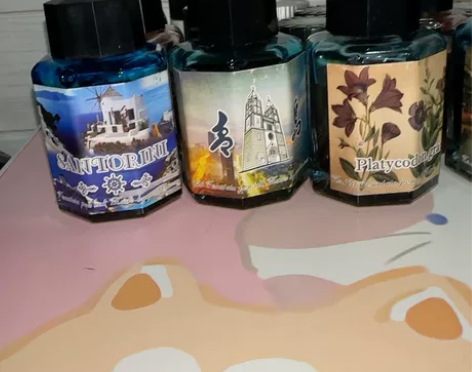 坛水 彩墨 墨水 退坑打包卖12瓶 130...