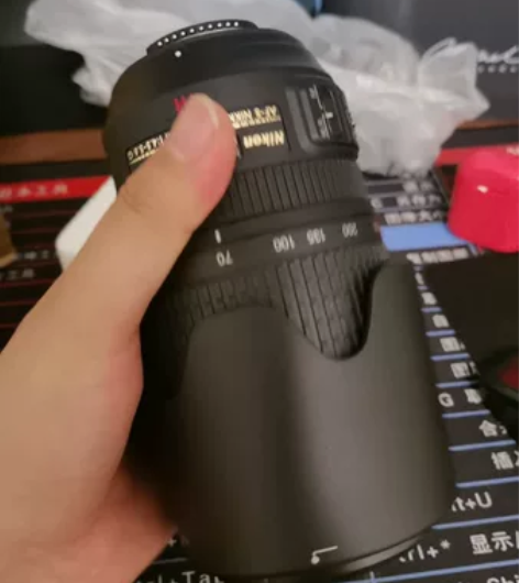 尼康70-300长焦防抖镜头,全新仅开封成...